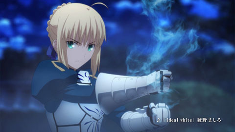 Fate/stay night キャラクター別番宣 第4弾 セイバーVer.
